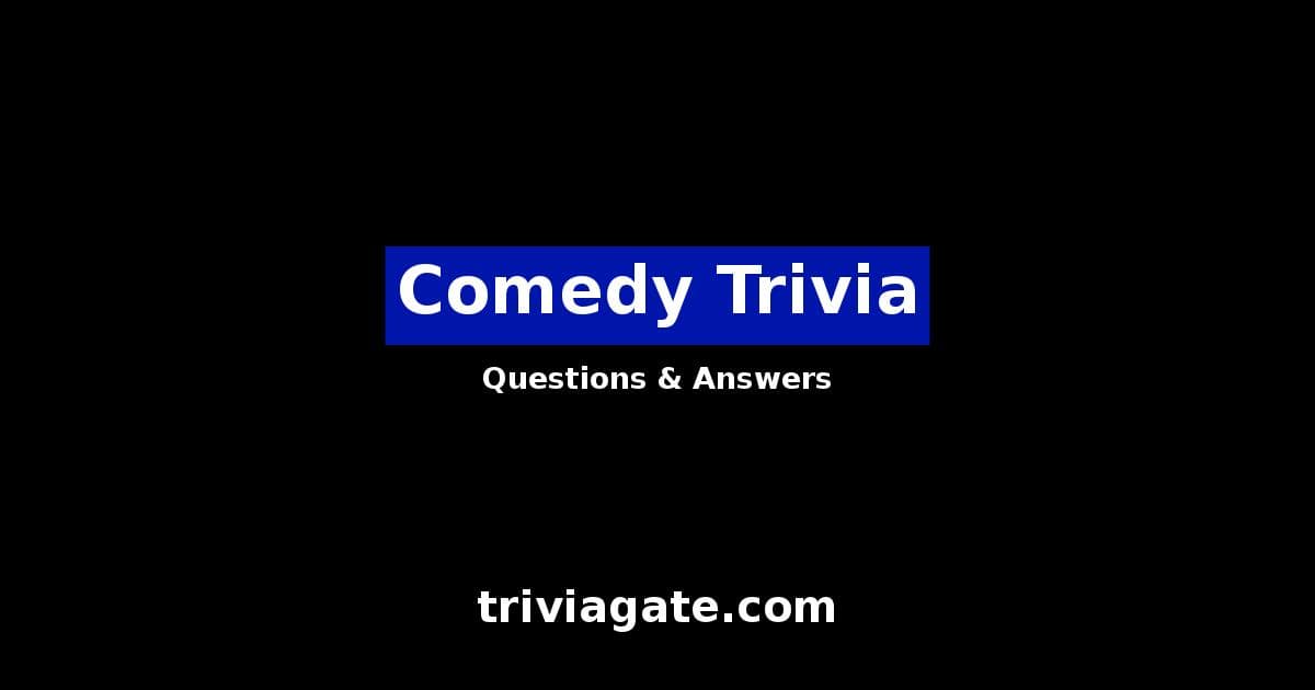Comedy trivia image