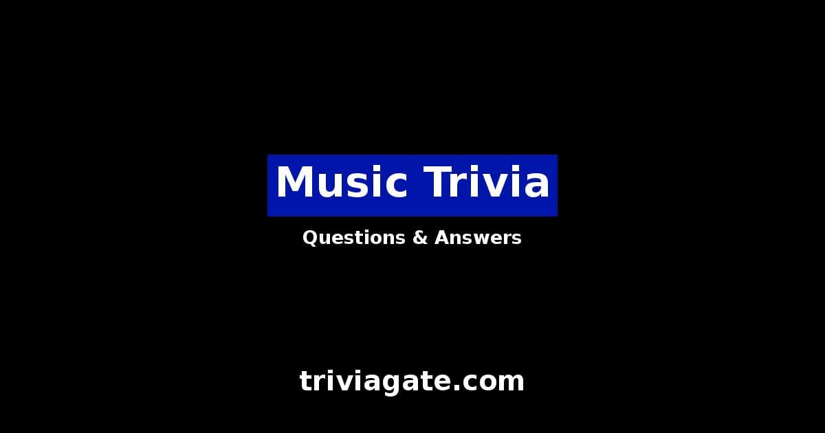 Music trivia image