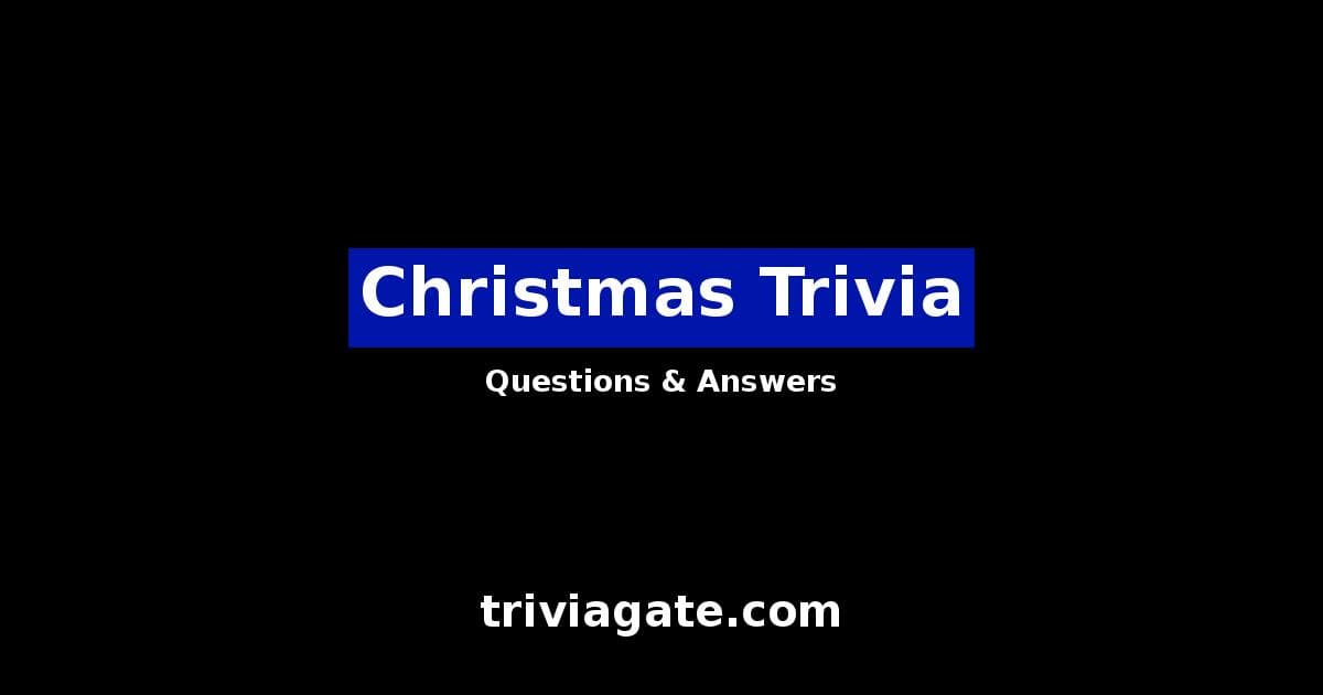 Christmas trivia image