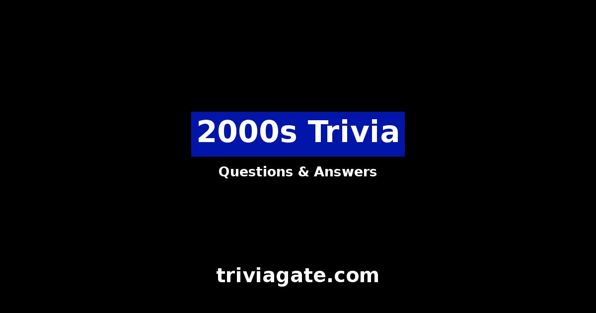 2000s trivia image