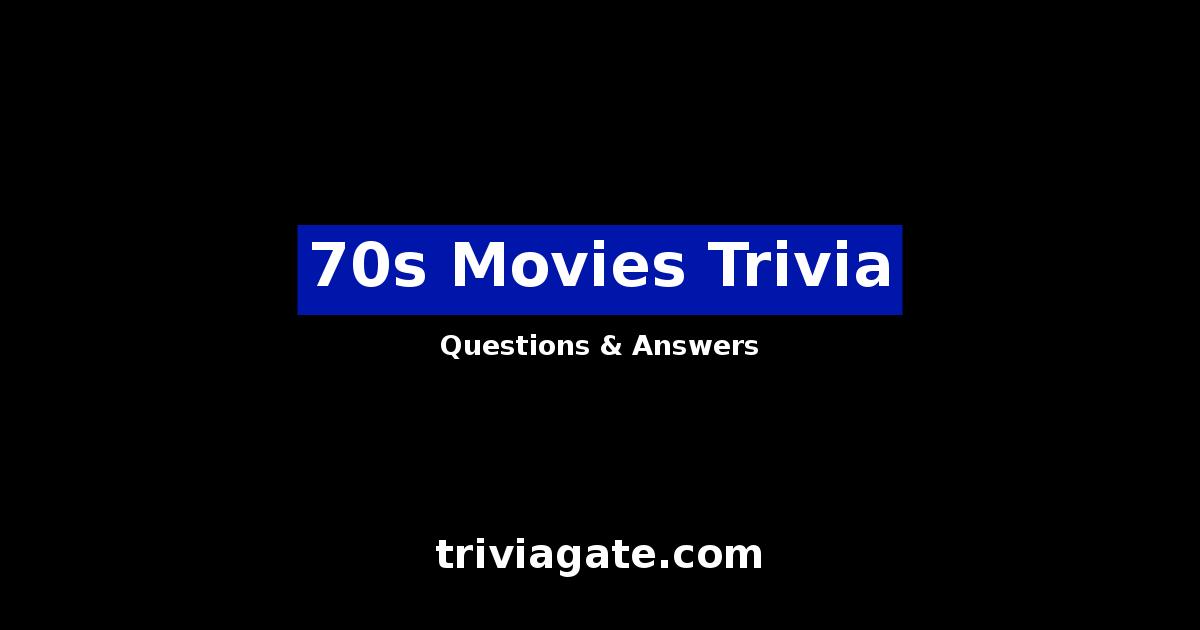 70s Movies trivia image