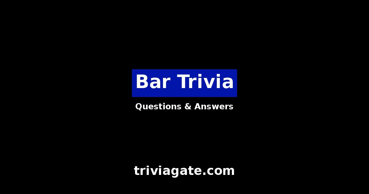 Bar trivia image