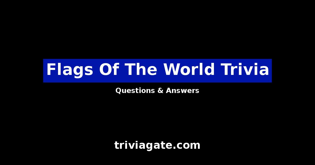 Flags Of The World trivia image