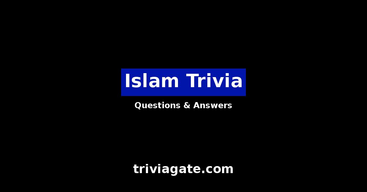 Islam trivia image