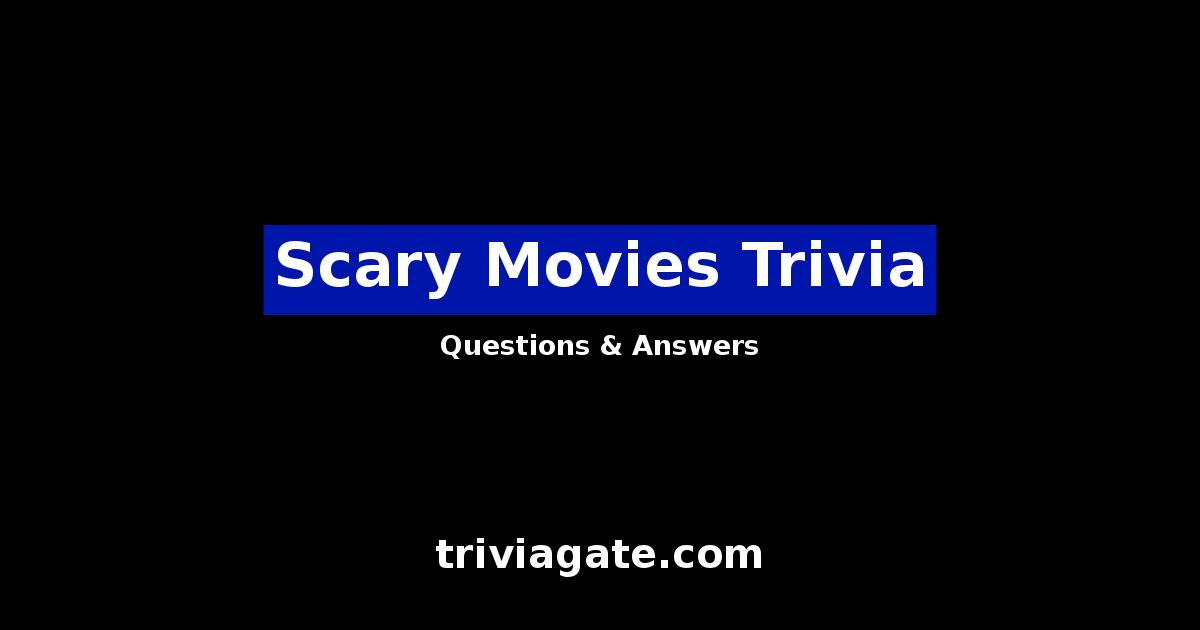 Scary Movies trivia image