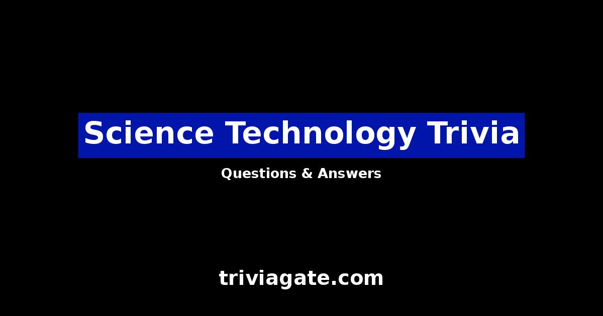 Science Technology trivia image