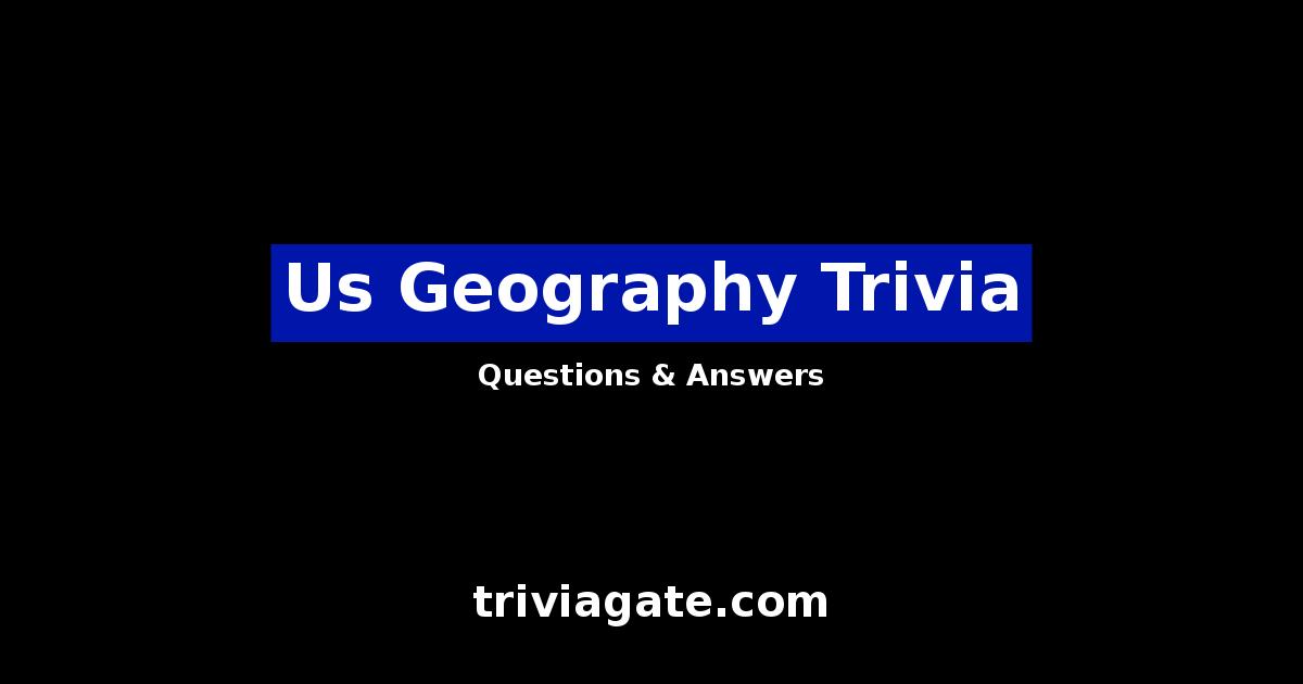 Us Geography trivia image